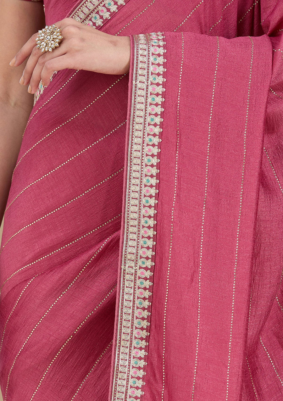 Soft silk silver zari work saree UMA SUTRA 
