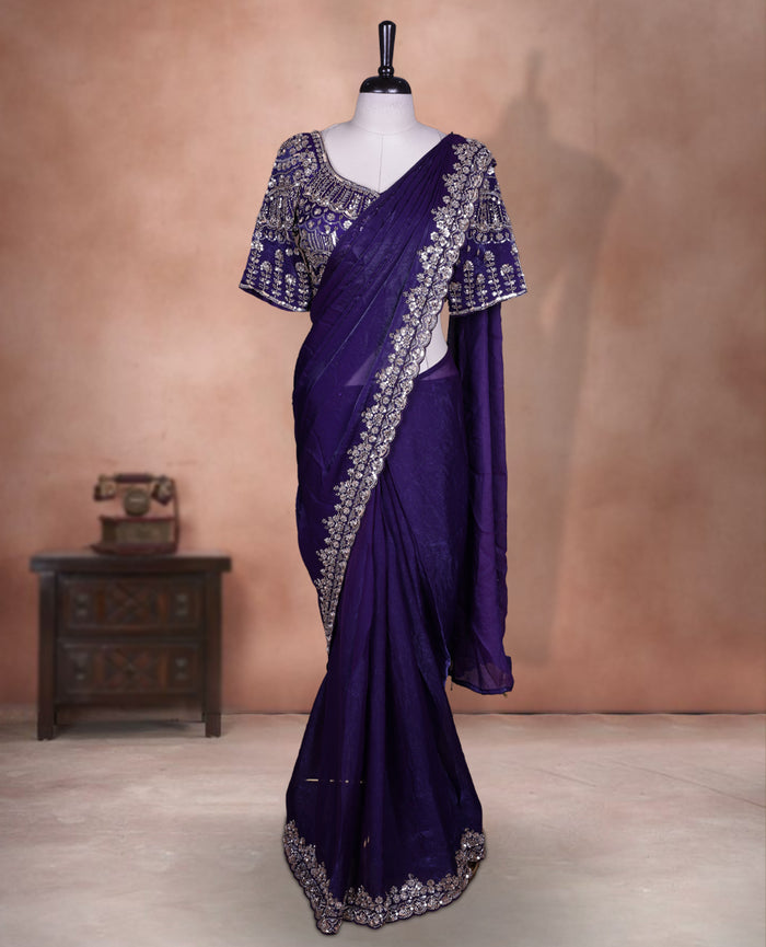 Ready to wear drape saree by UMA SUTRA 