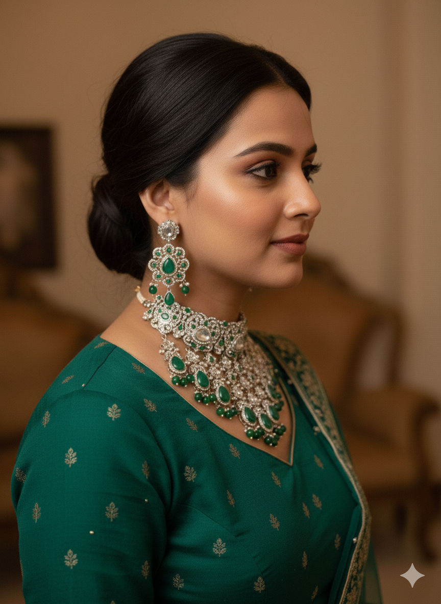 Imitation jewellery set UMA SUTRA 