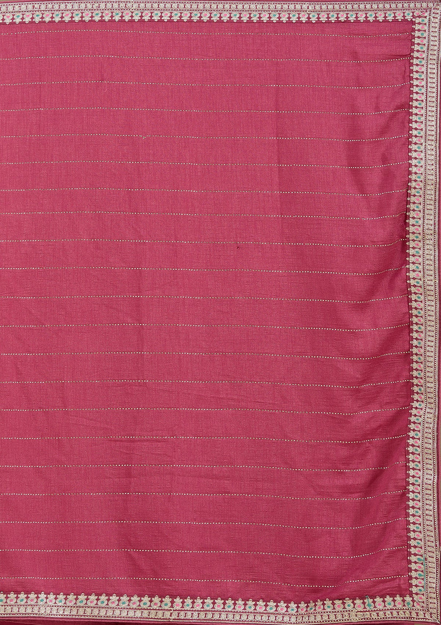 Soft silk silver zari work saree UMA SUTRA 