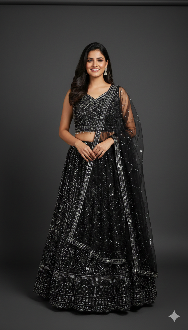 partywear lehenga by UMA SUTRA 