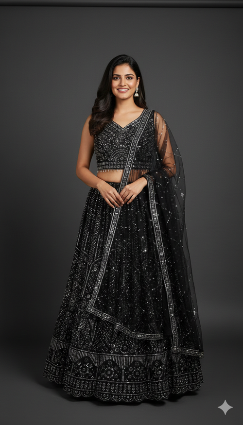 partywear lehenga by UMA SUTRA 